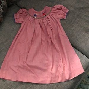 Smocked Raggedy Ann and Andy